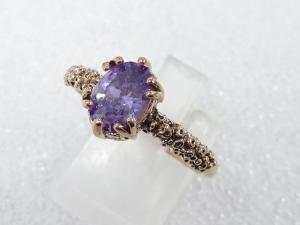 色石　指輪(18号)